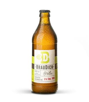 BrauDich Helles 0,33l    -     KEIN Versand Nur Abholung